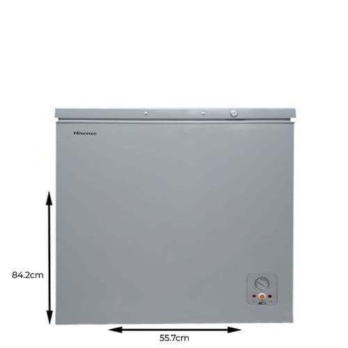 Hisense 198 Litres Chest Freezer (FC 260SH) - Silver image