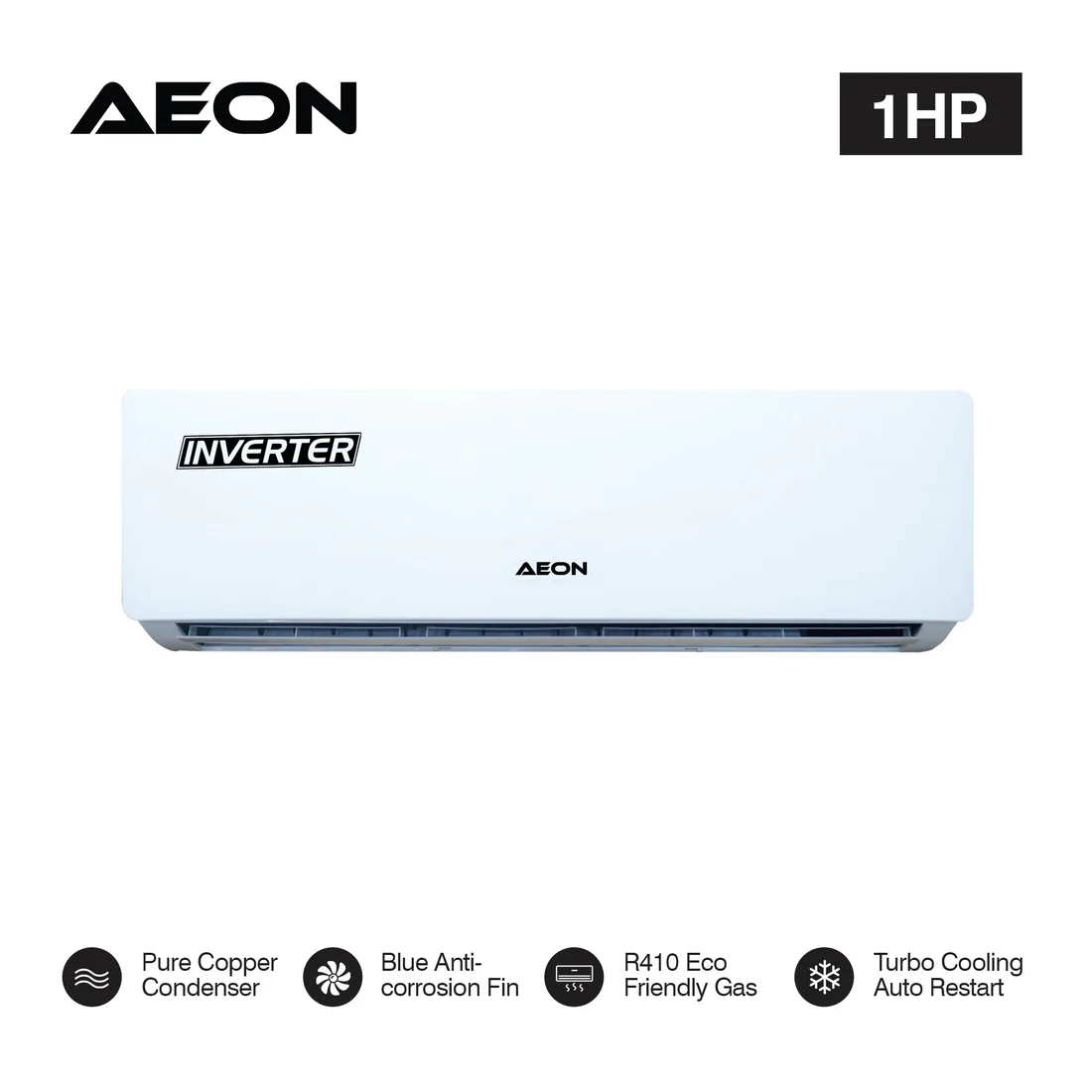 AEON AC SPLIT/1HP/ASA09IJ2/R410/INVERTER image